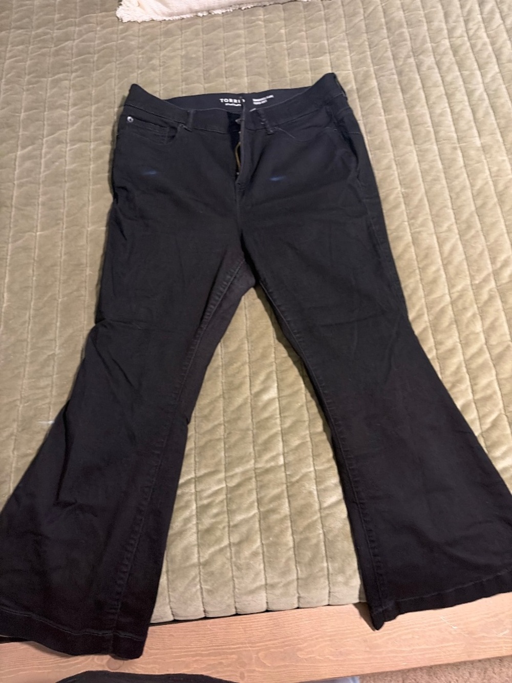 torrid Black Flare & Wide Leg Jeans